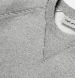 CARHARTT WIP Sweats & Polaires<Chase Sweat Grey Heather Gold
