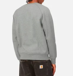 CARHARTT WIP Sweats & Polaires<Chase Sweat Grey Heather Gold