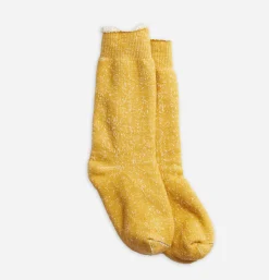 Homme ROTOTO Chaussettes<Chaussette Double Face Yellow