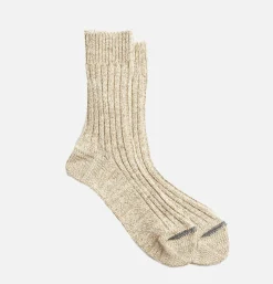 Femme ROTOTO Autres|Chaussettes<Chaussette Recycle Cotton Beige
