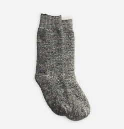 Homme ROTOTO Chaussettes<Chaussettes Double Face Charcoal