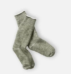 Homme ROTOTO Chaussettes<Chaussettes Double Face Green