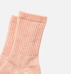 Homme ROTOTO Chaussettes<Chaussettes Double Face Mini Saumon