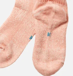 Homme ROTOTO Chaussettes<Chaussettes Double Face Mini Saumon