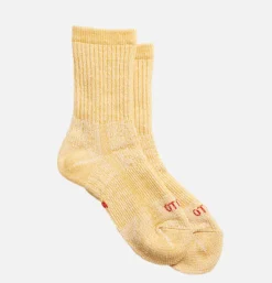 Homme ROTOTO Chaussettes<Chaussettes Double Face Mini Jaune
