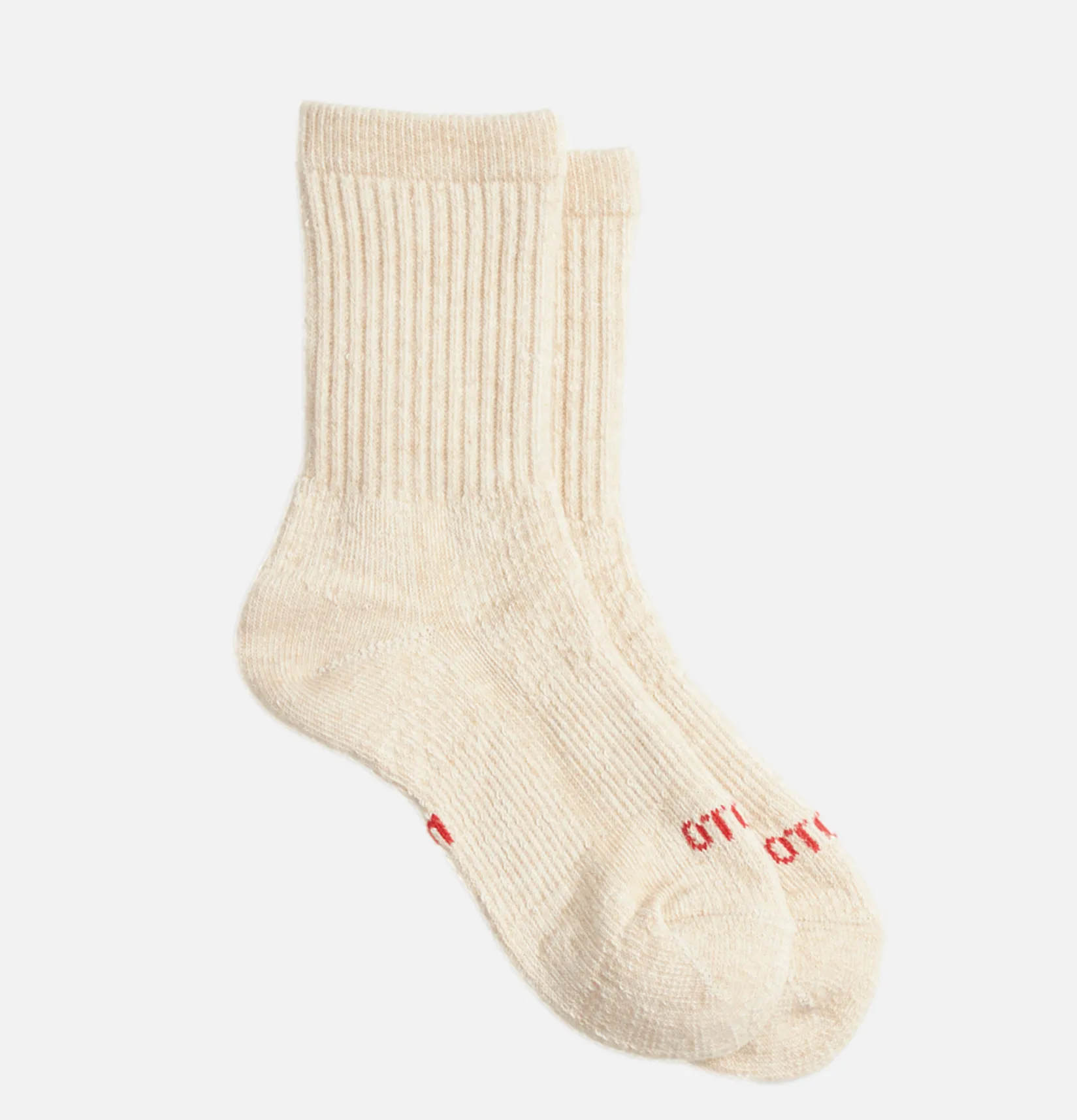 Homme ROTOTO Chaussettes<Chaussettes Double Face Mini Beige