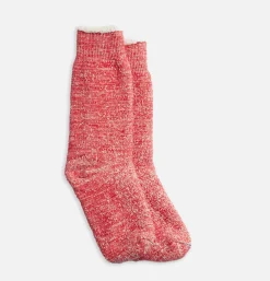 Homme ROTOTO Chaussettes<Chaussettes Double Face Red