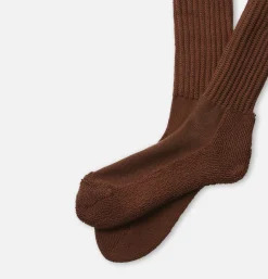 Femme ROTOTO Autres|Chaussettes<Chaussettes Loose Pile Chocolat