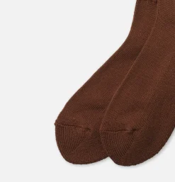Femme ROTOTO Autres|Chaussettes<Chaussettes Loose Pile Chocolat