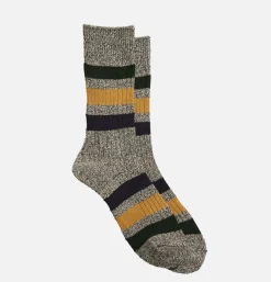 Homme ROTOTO Chaussettes<Chaussettes Park Stripe