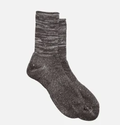 Homme ROTOTO Chaussettes<Chaussettes Washi Charcoal
