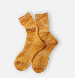Homme ROTOTO Chaussettes<Chaussettes Washi Yellow