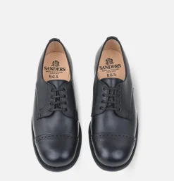 Homme SANDERS Chaussures<Chaussures B.G.S Punched Cap Derby