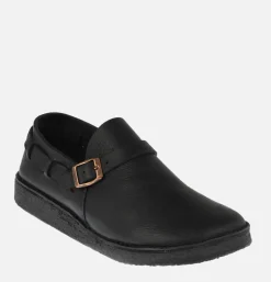 Homme YOGI FOOTWEAR Autres|Mocassins<Chaussures Corso Buckle Monk Black