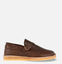 Homme YOGI FOOTWEAR Autres|Mocassins<Chaussures Corso Buckle Monk Brown