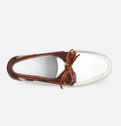 Homme SEBAGO Mocassins<Chaussures Docksides Portland White brown