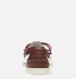 Homme SEBAGO Mocassins<Chaussures Docksides Portland White brown
