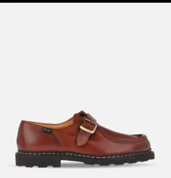 Homme PARABOOT Chaussures<Chaussures Michael Bride Lis Marron