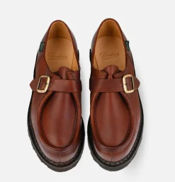 Homme PARABOOT Chaussures<Chaussures Michael Bride Lis Marron