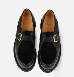 Homme PARABOOT Chaussures<Chaussures Michael Bride Lis Noir Lapin
