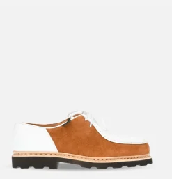 Homme PARABOOT Chaussures<Chaussures Michael Marche Blanc Whisky