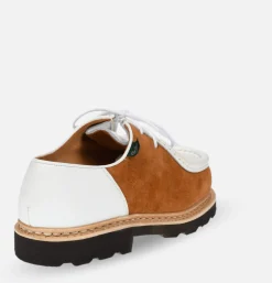 Homme PARABOOT Chaussures<Chaussures Michael Marche Blanc Whisky