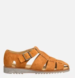 Homme PARABOOT Sandales<Chaussures Pacific Velours Miel