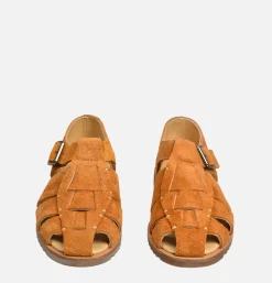 Homme PARABOOT Sandales<Chaussures Pacific Velours Miel