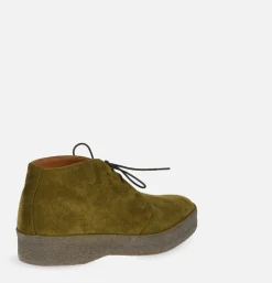 Homme SANDERS Bottes<Chaussures Hi-top Vert