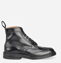 Homme TRICKERS Bottes<Chaussures Stow Black