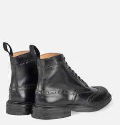 Homme TRICKERS Bottes<Chaussures Stow Black