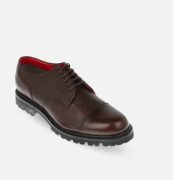 Homme REGAL SHOE & CO Chaussures<Chaussures Straight-Tip Gore-Tex Dark Brown