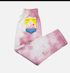 COOKMAN Work Pants<Chef Pant Cabernet Stain Lt Pink
