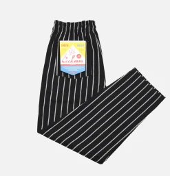 COOKMAN Work Pants<Chef Pant Duck Stripe Black