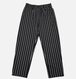 COOKMAN Work Pants<Chef Pant Duck Stripe Black