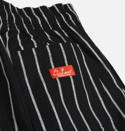 COOKMAN Work Pants<Chef Pant Duck Stripe Black