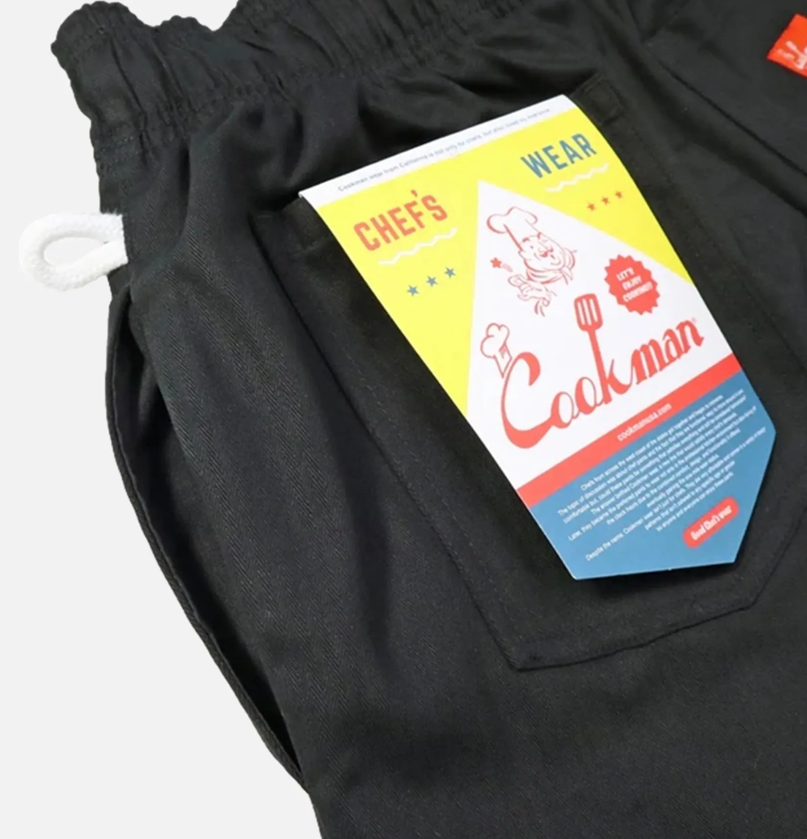COOKMAN Work Pants<Chef Pant Herringbone Black