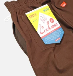 COOKMAN Work Pants<Chef Pant Herringbone Chocolat