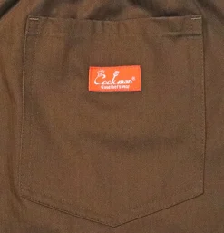 COOKMAN Work Pants<Chef Pant Herringbone Chocolat
