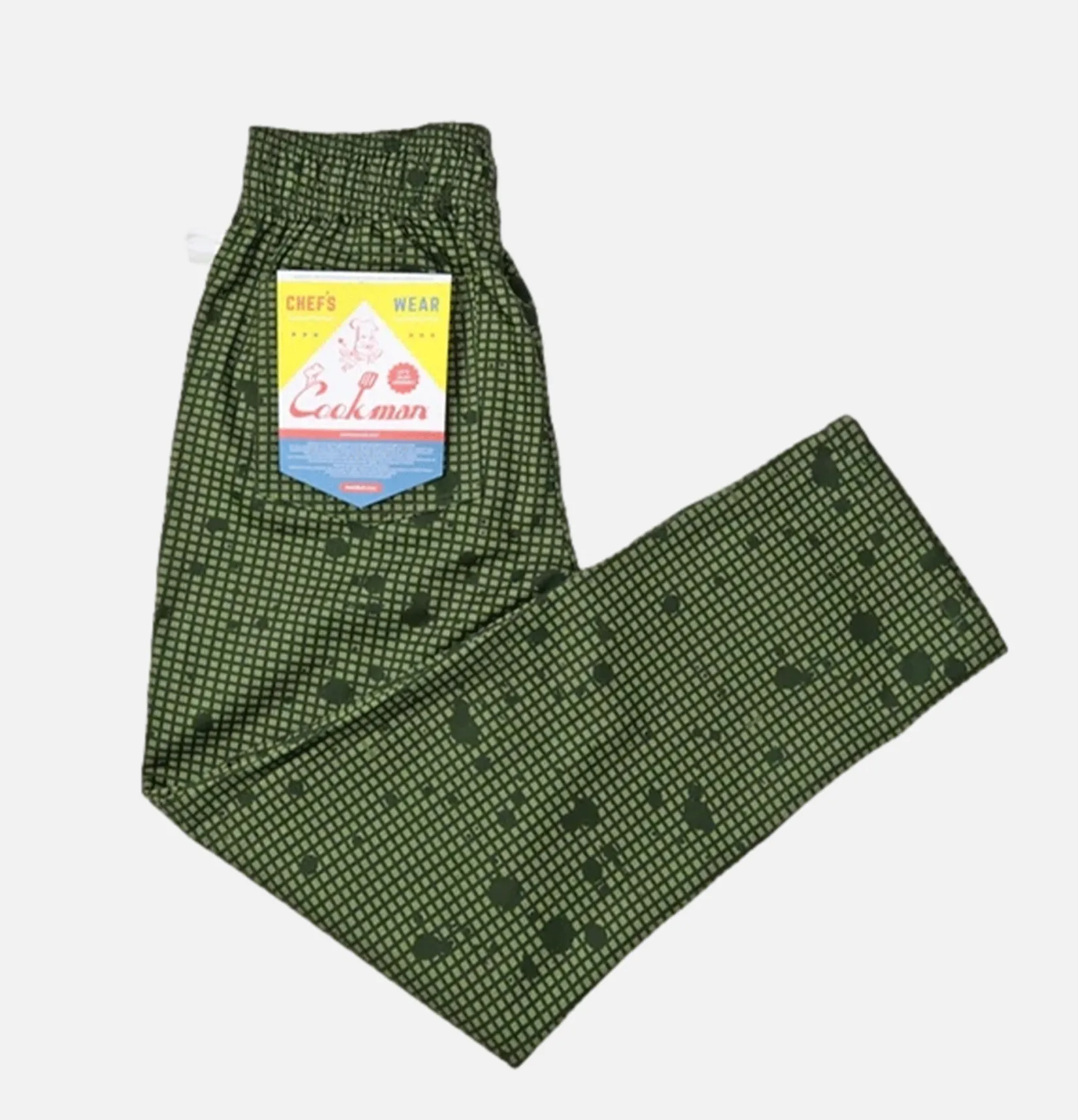 COOKMAN Work Pants<Chef Pant Splash Camo Olive