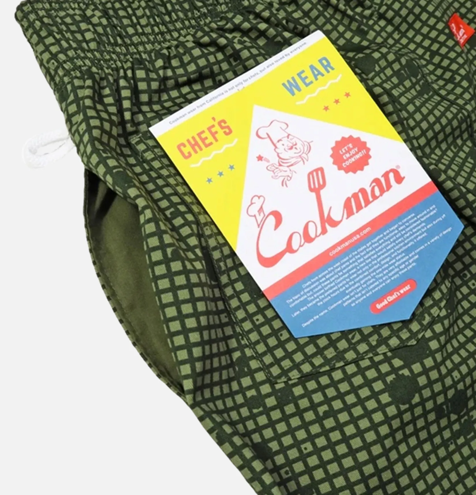 COOKMAN Work Pants<Chef Pant Splash Camo Olive