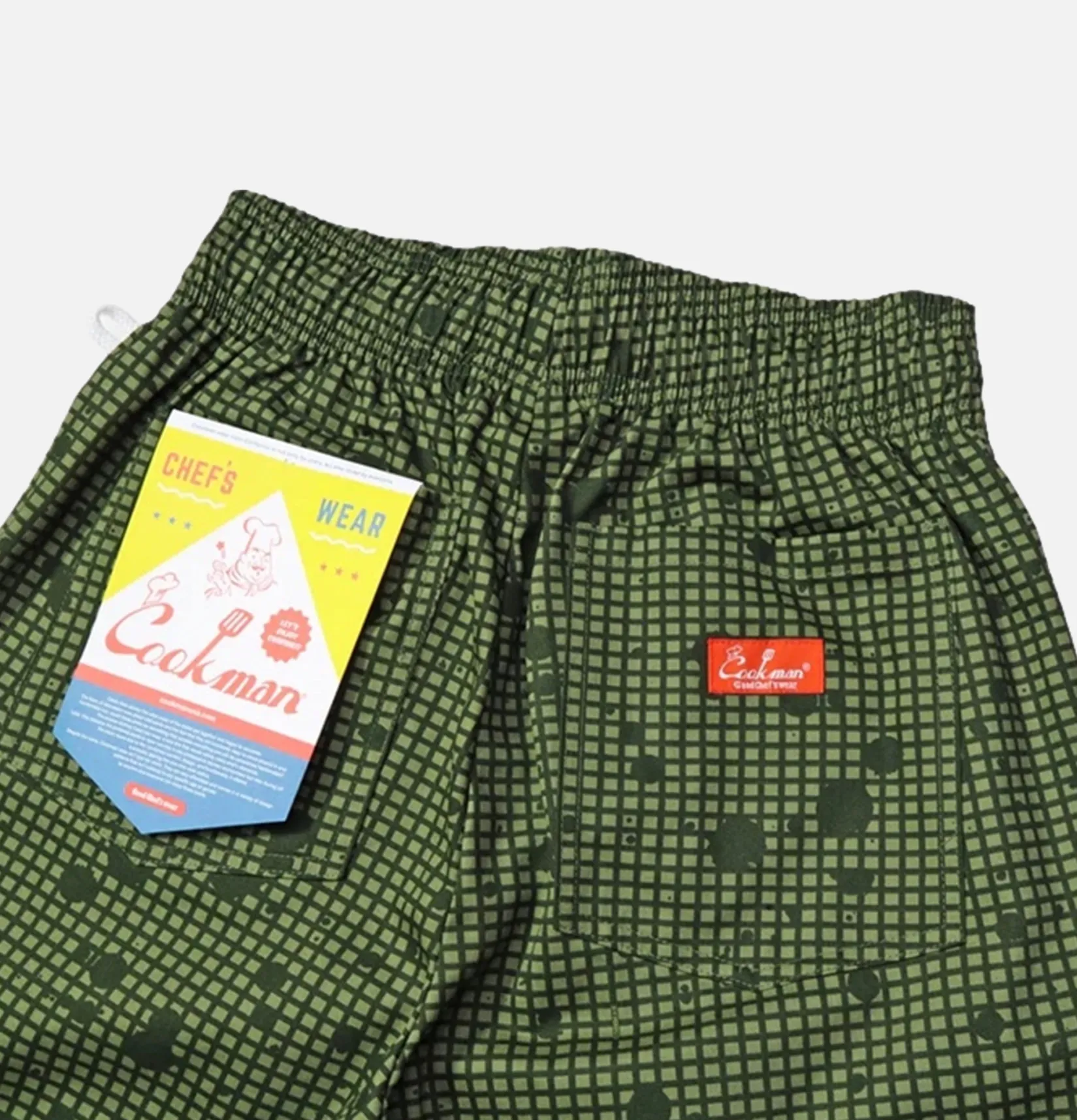 COOKMAN Work Pants<Chef Pant Splash Camo Olive