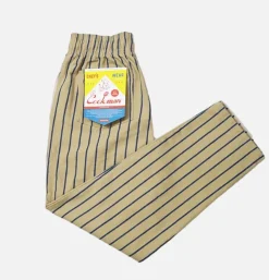 COOKMAN Work Pants<Chef Pant Stripe Beige Blue