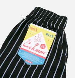 COOKMAN Work Pants<Chef Pant Stripe Black