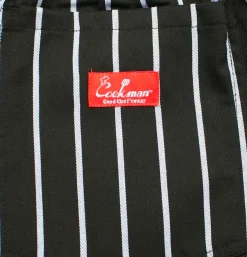 COOKMAN Work Pants<Chef Pant Stripe Black