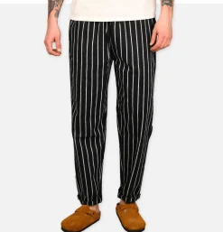 COOKMAN Work Pants<Chef Pant Stripe Black