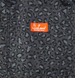 COOKMAN Shorts<Chef Short Black Leopard