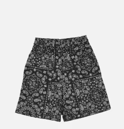 COOKMAN Shorts<Chef Short Paisley Black