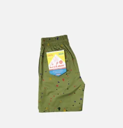 COOKMAN Shorts<Chef Short Sauce Splash Olive