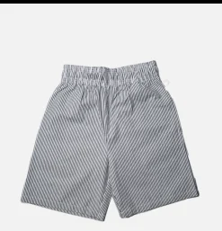 COOKMAN Shorts<Chef Short Seersucker Navy